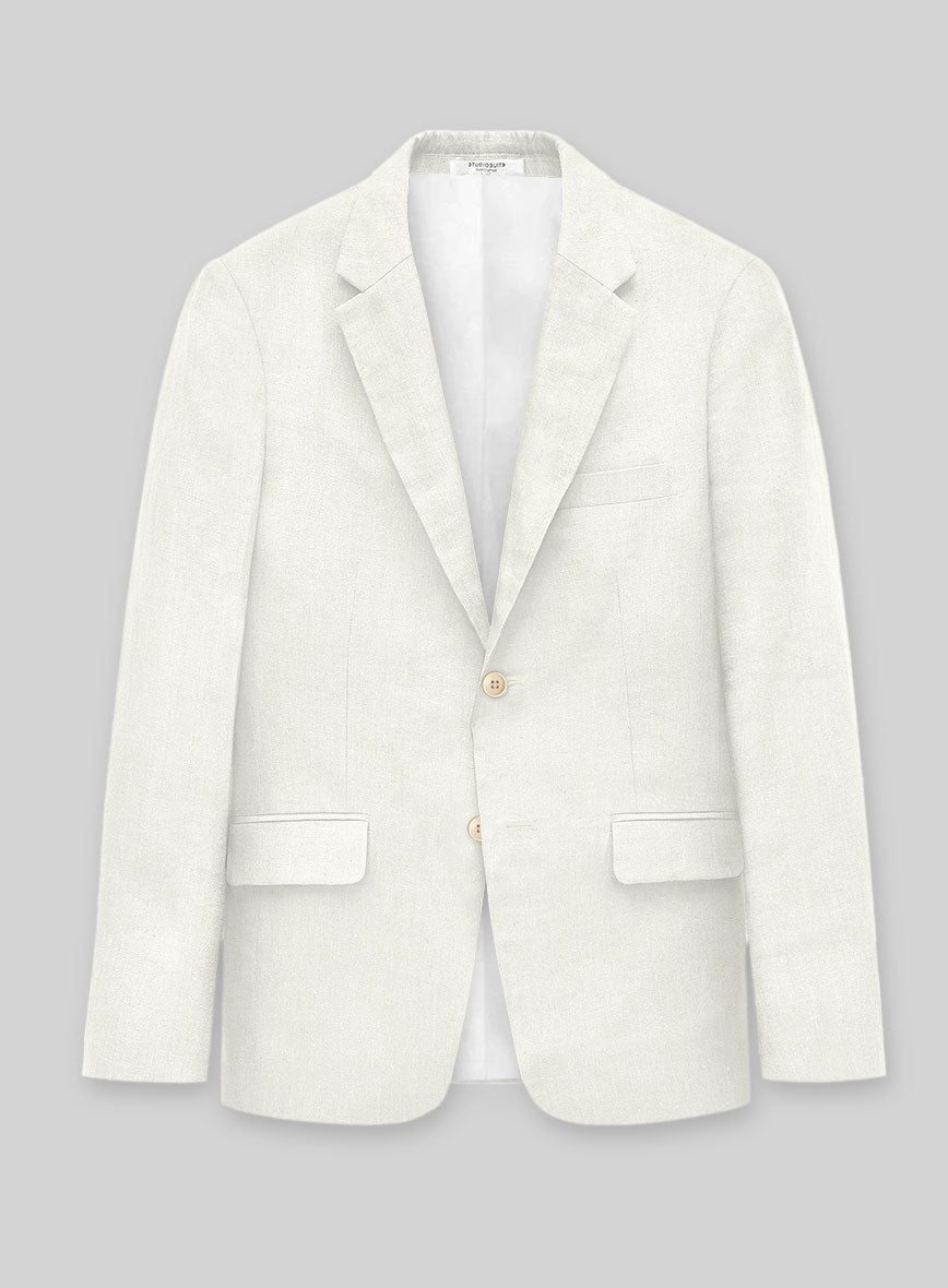 Campari Cream Linen Suit - StudioSuits