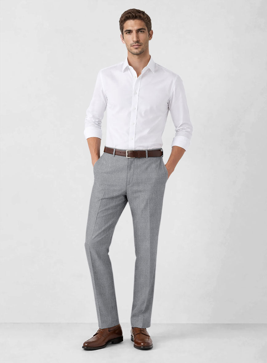 Campari Gray Linen Suit - StudioSuits