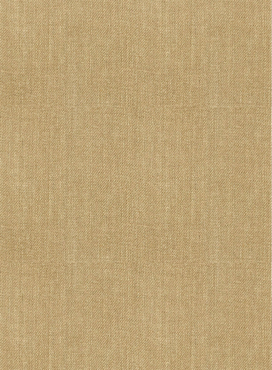 Campari Khaki Linen Pants - StudioSuits