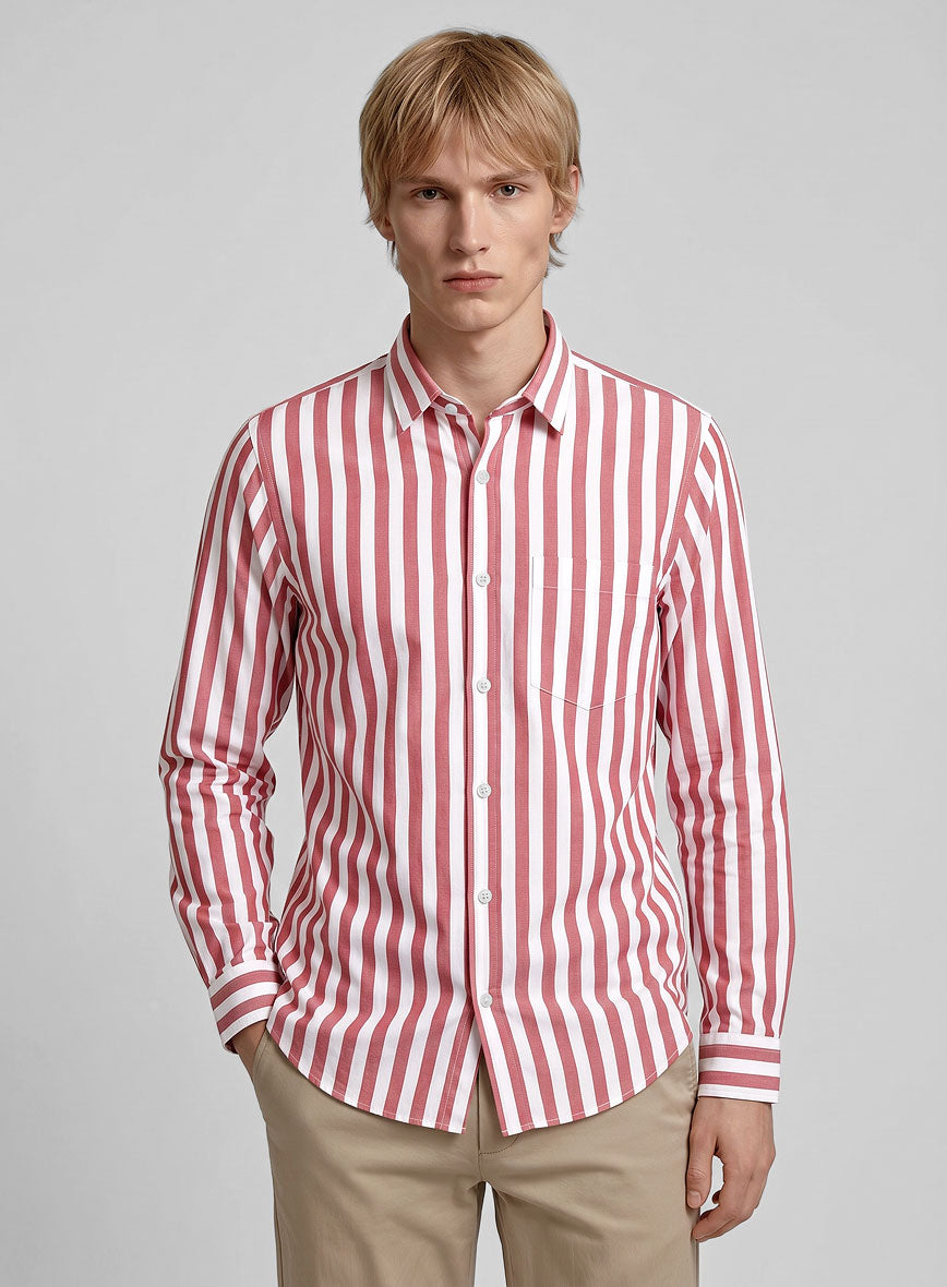 Candyline Classic Cotton Shirt - StudioSuits