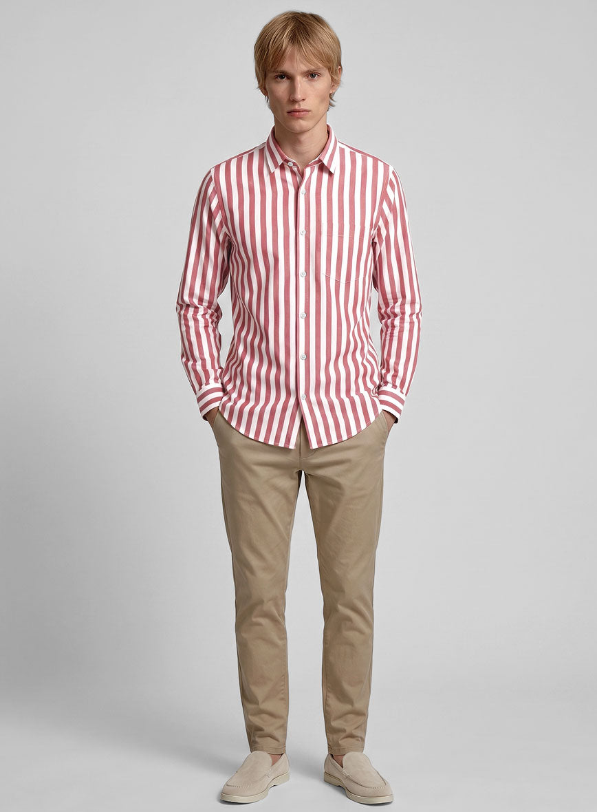 Candyline Classic Cotton Shirt - StudioSuits