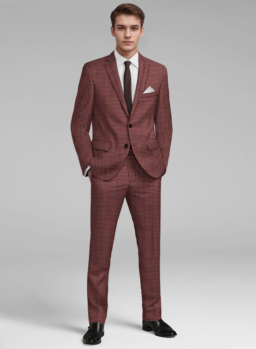 Carnet Wool Ezviano Suit - StudioSuits