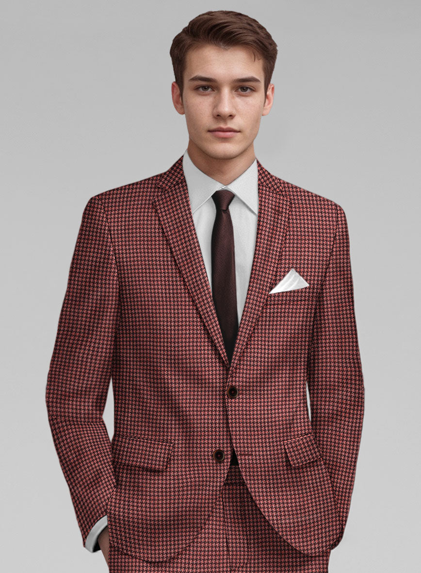Carnet Wool Ezviano Suit - StudioSuits