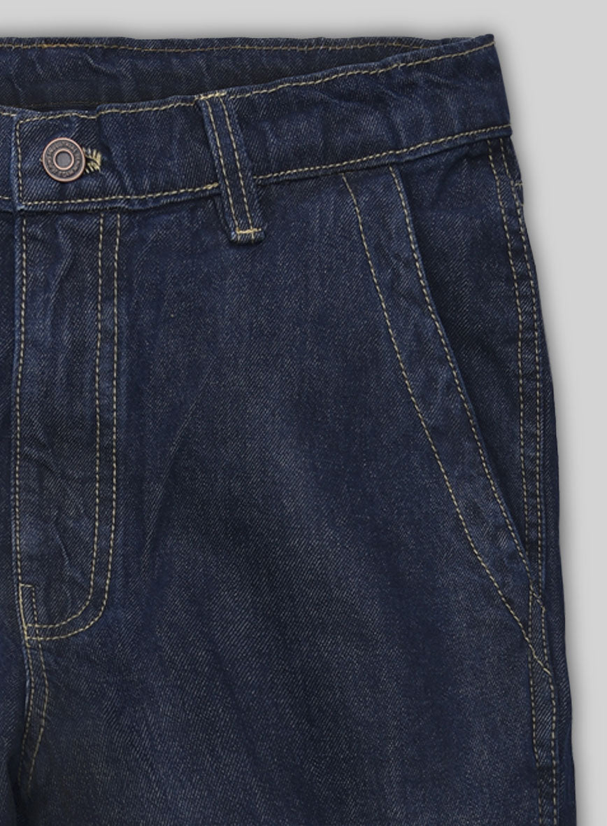 Carpenter Style Cargo Denim Jeans - StudioSuits
