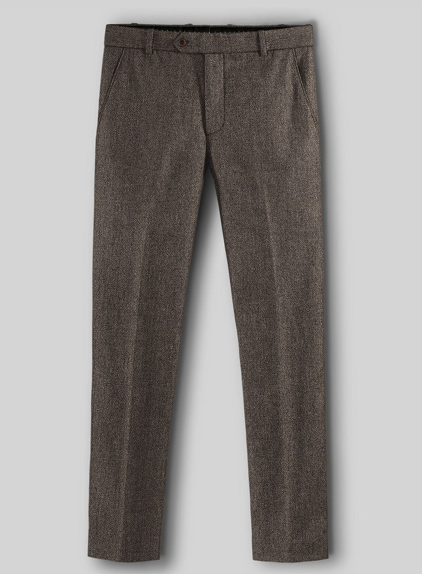 Carre Brown Tweed Pants - StudioSuits