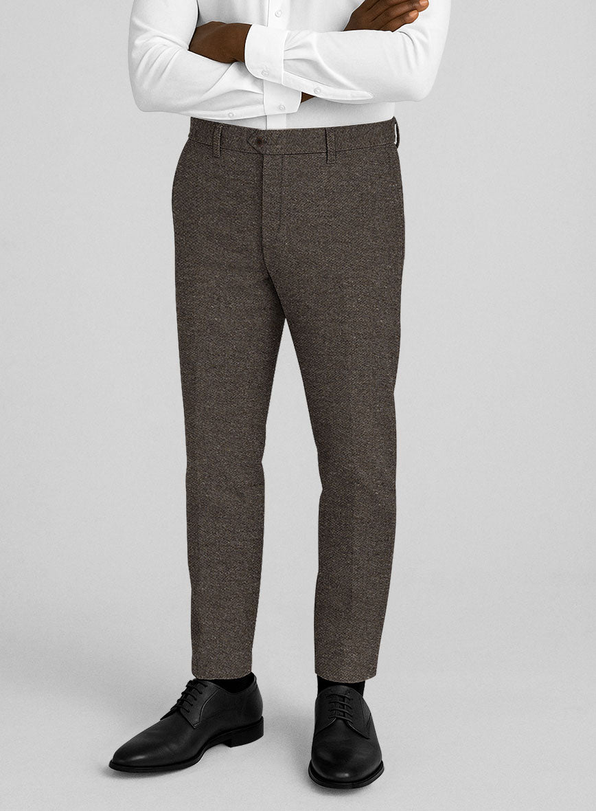 Carre Brown Tweed Pants - StudioSuits