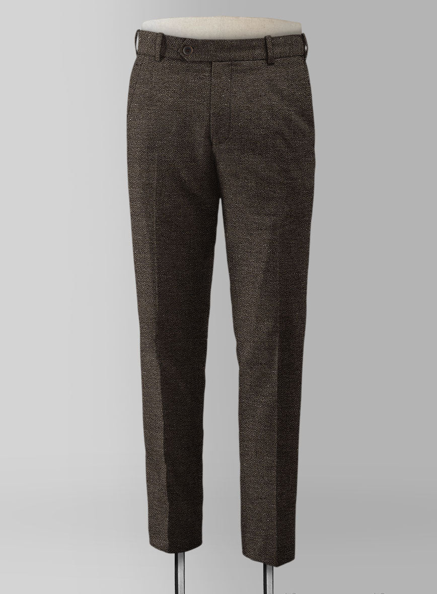 Carre Brown Tweed Pants - StudioSuits