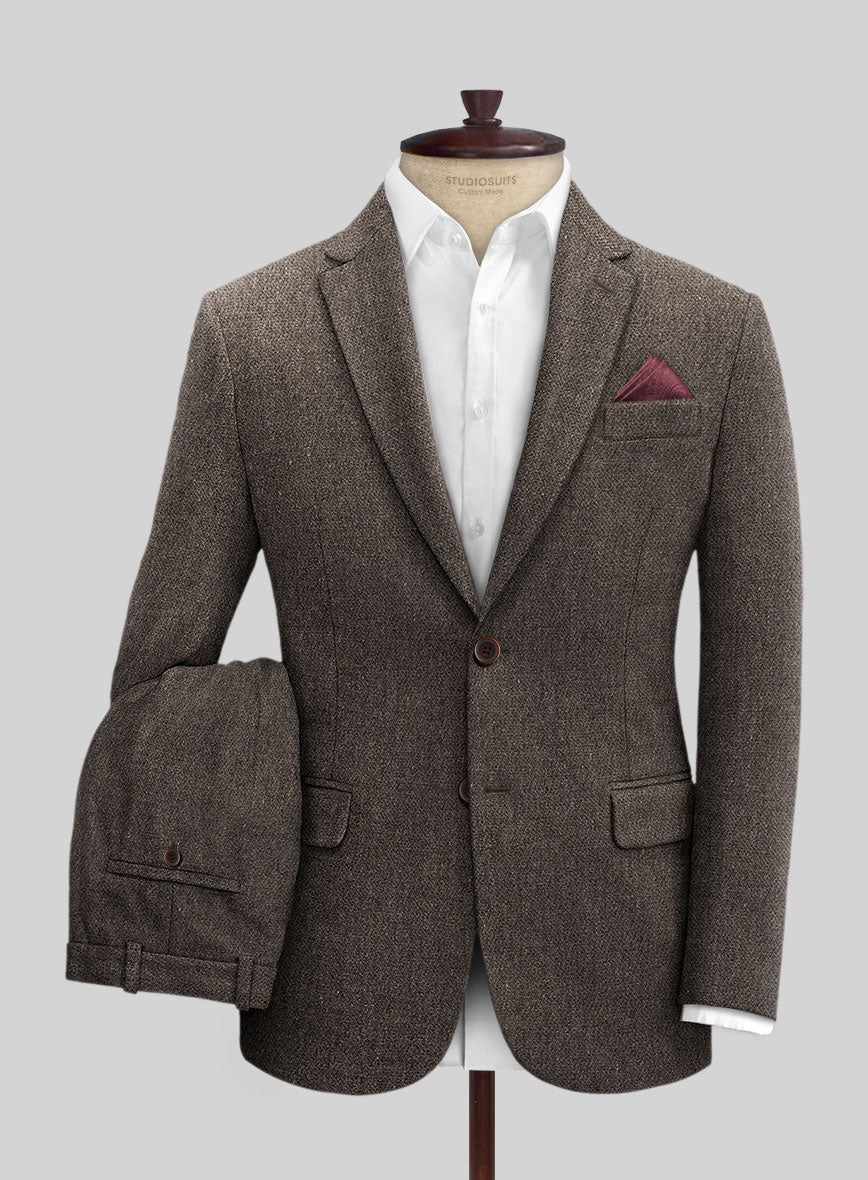 Carre Brown Tweed Suit - StudioSuits