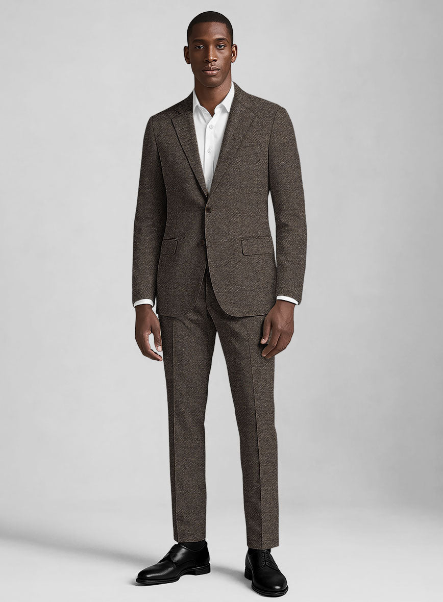 Carre Brown Tweed Suit - StudioSuits