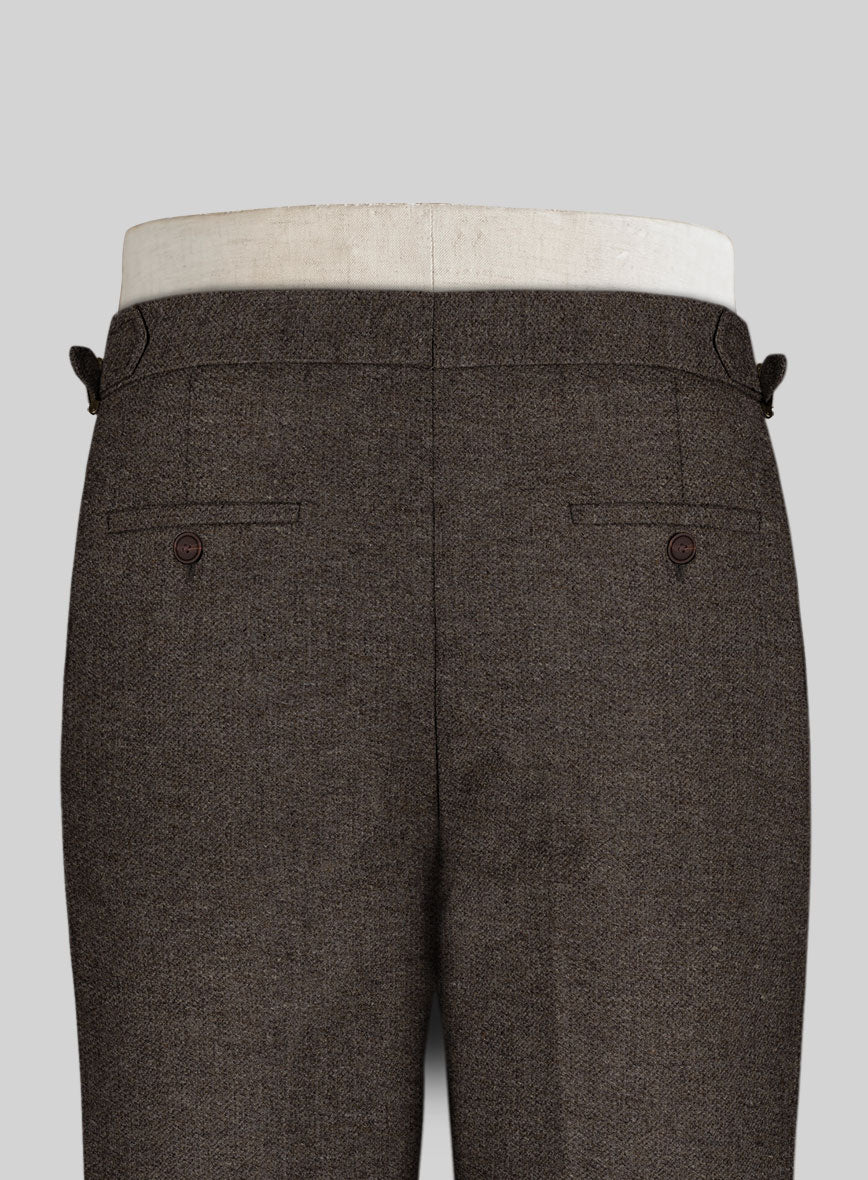 Carre Brown Highland Tweed Trousers