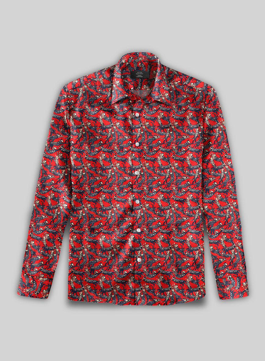 Cattario Silk Cotton Shirt - StudioSuits