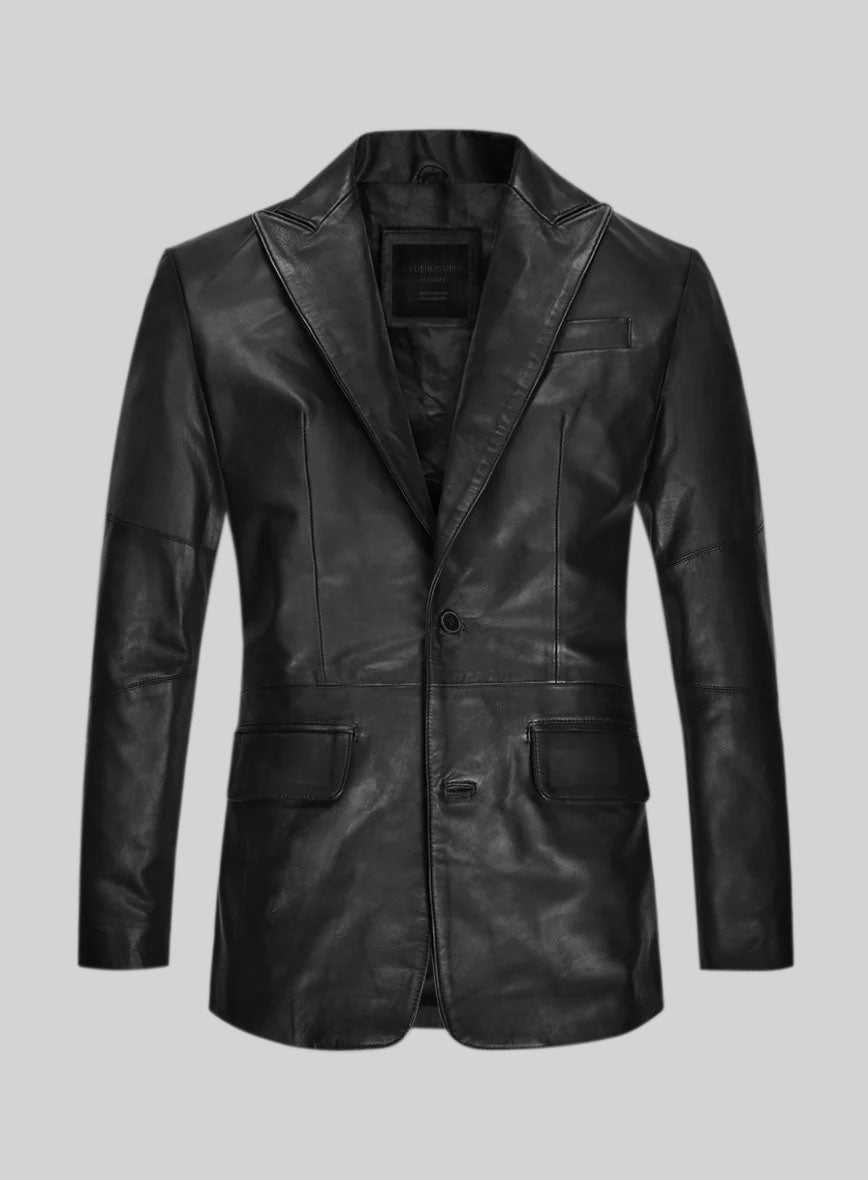 Catwalk Leather Blazer # 2 - StudioSuits