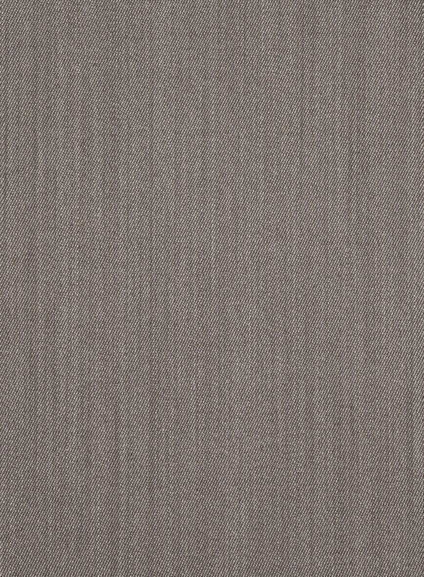 Cavalry Twill Brown Wool Jacket - StudioSuits