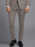 Cavalry Twill Brown Wool Suit - StudioSuits