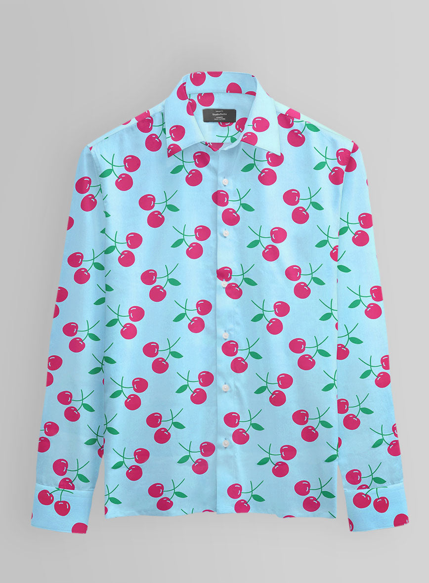 Cherry Pop Cotton Shirt - StudioSuits