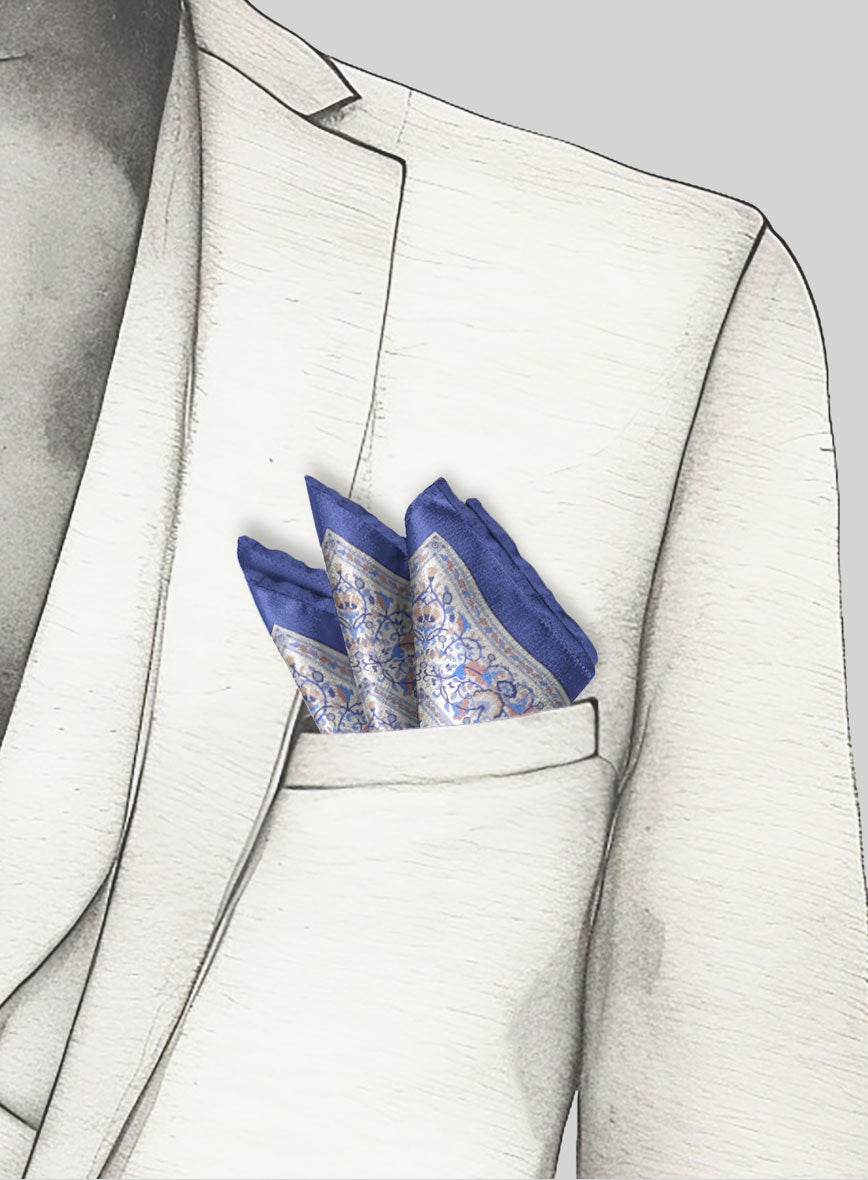 Cifrare Silk Pocket Square - StudioSuits