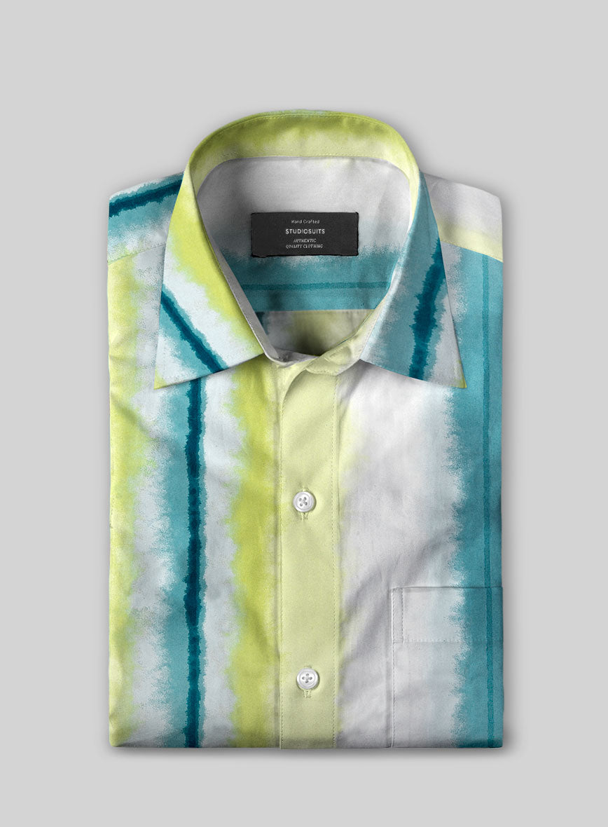 Citrus Wave Organic Cotton Shirt - StudioSuits