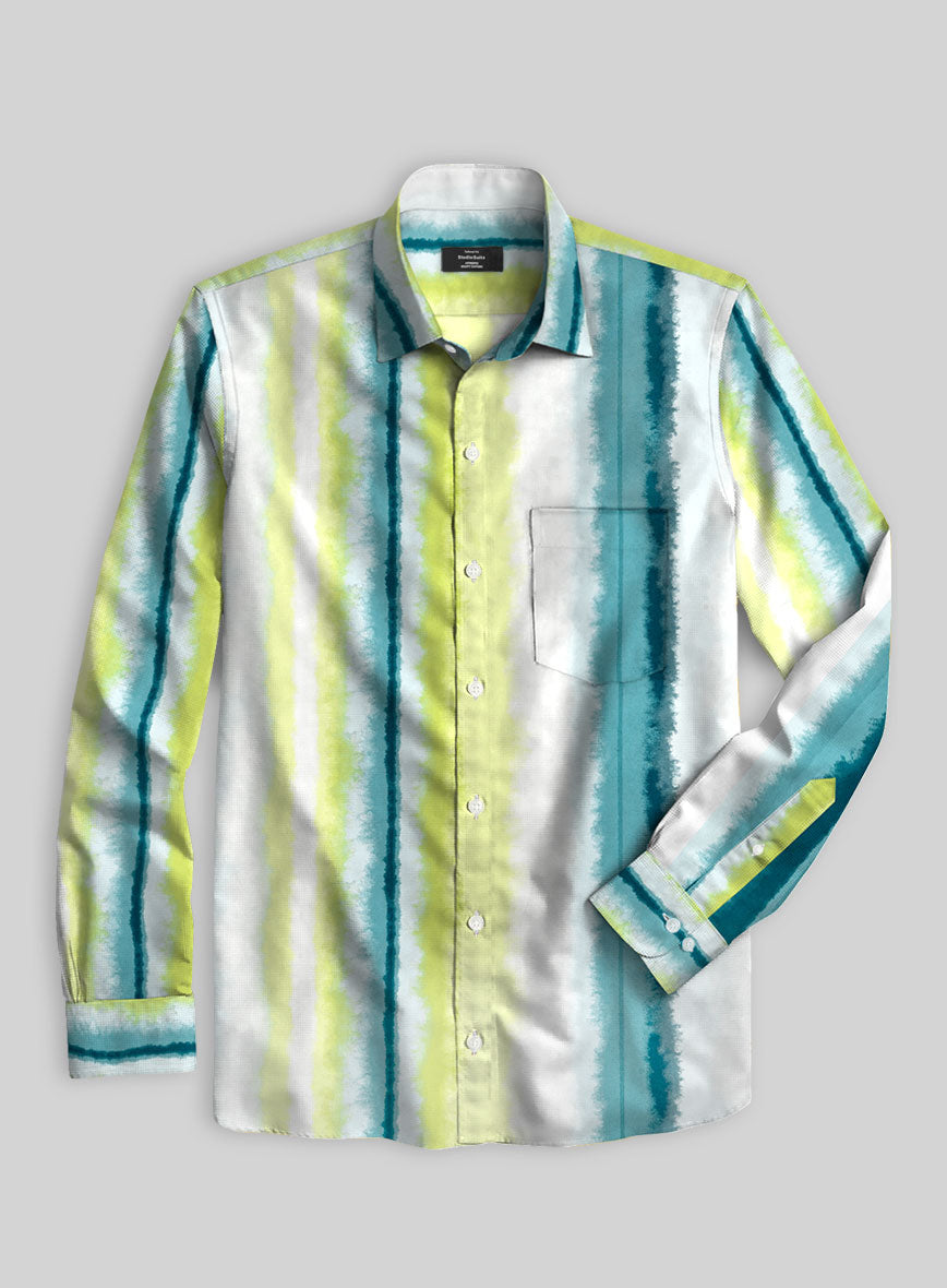 Citrus Wave Organic Cotton Shirt - StudioSuits