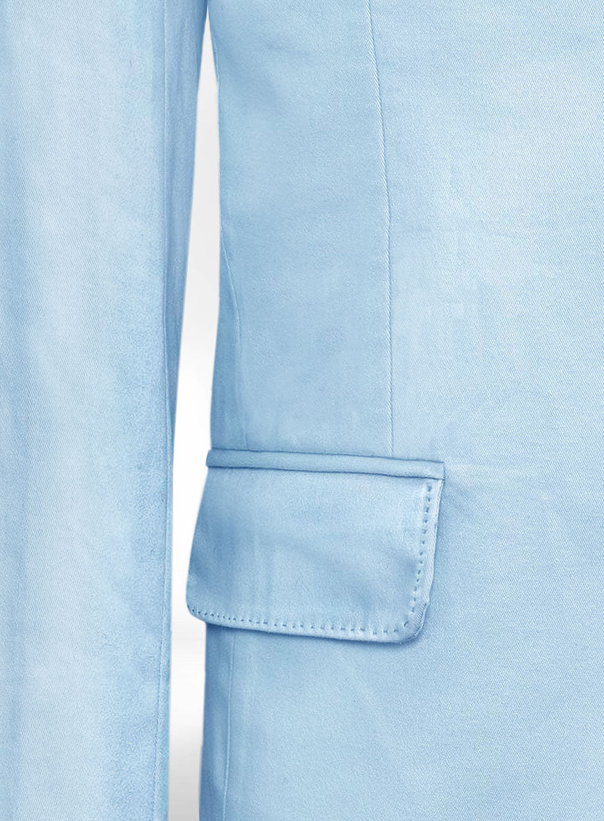 Classic Hand Pick Stitched Jacket - StudioSuits