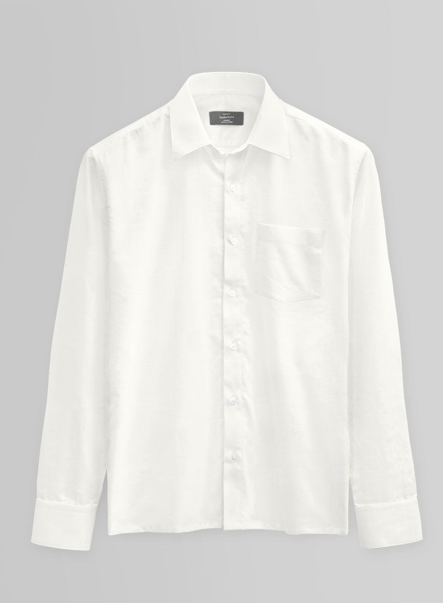 Classic Procelain Cotton Shirt - StudioSuits