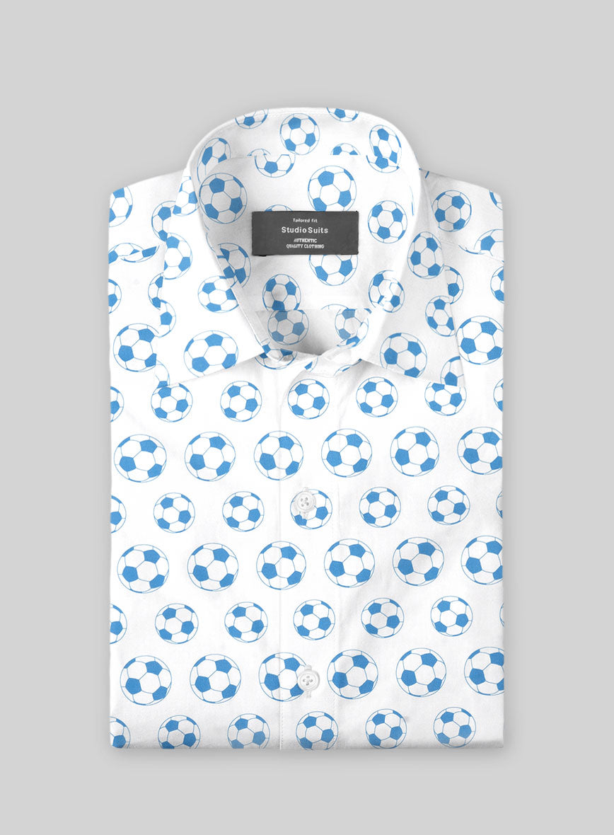 Classic Soccer Cotton Shirt - StudioSuits