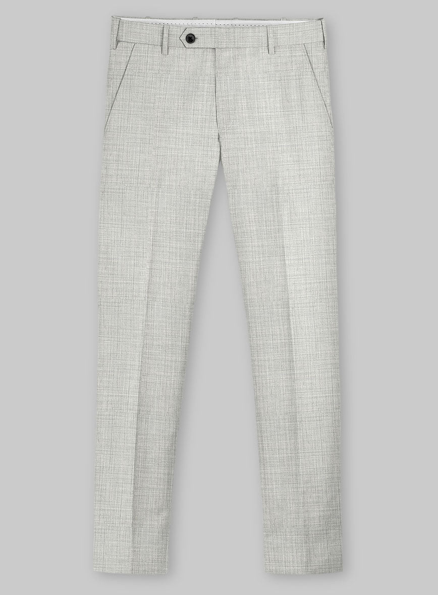 Cloud Gray Wool Suit - StudioSuits