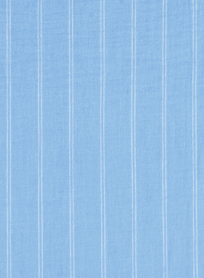 Coastal Sky Cotton Shirt - StudioSuits