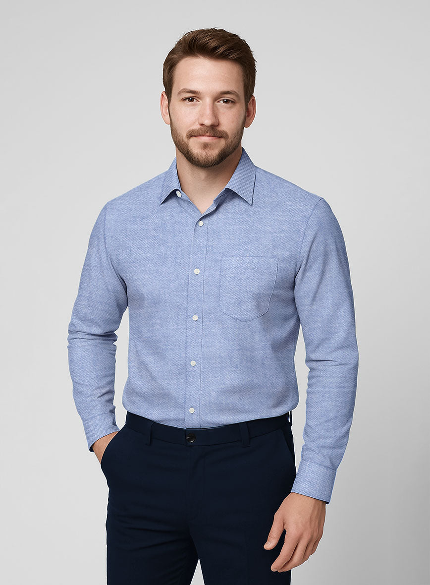 Cobaltone Cotton Shirt - StudioSuits