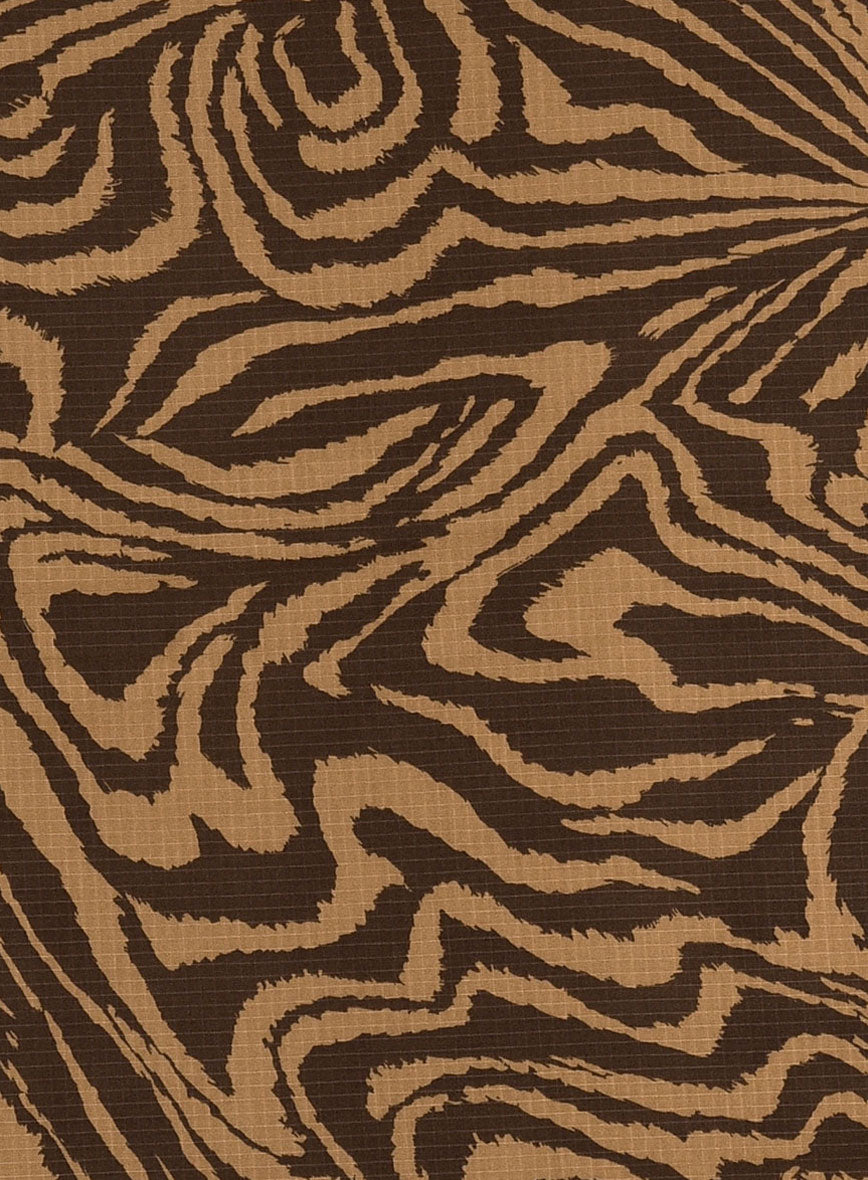 Cocoa Strata Cotton Lycra Shirt - StudioSuits