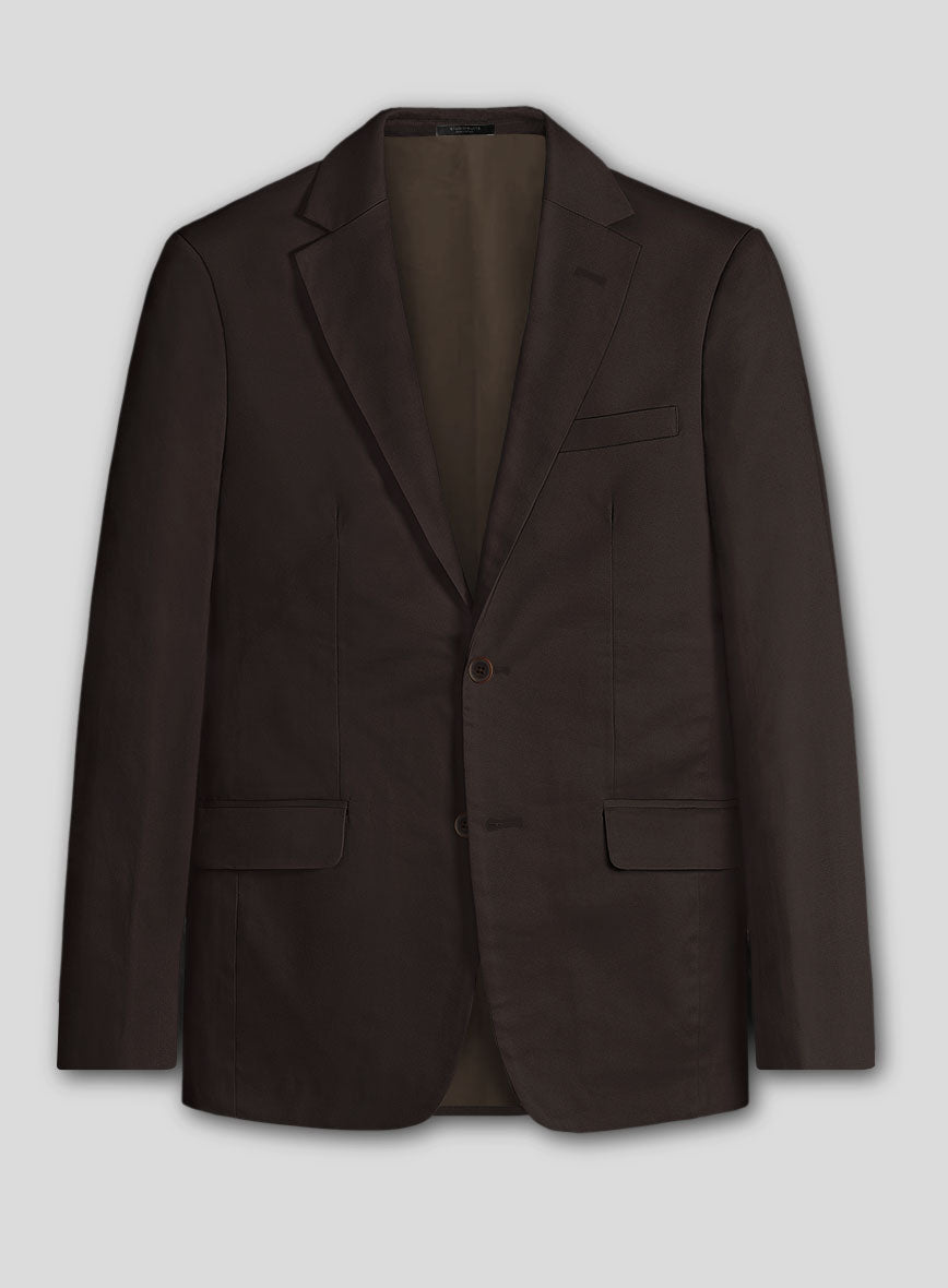 Coffee Brown Chino Jacket - StudioSuits