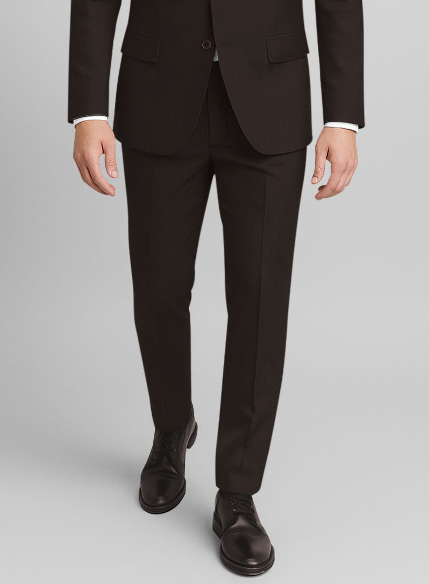 Men's Coffee Brown Chino Suit by StudioSuits