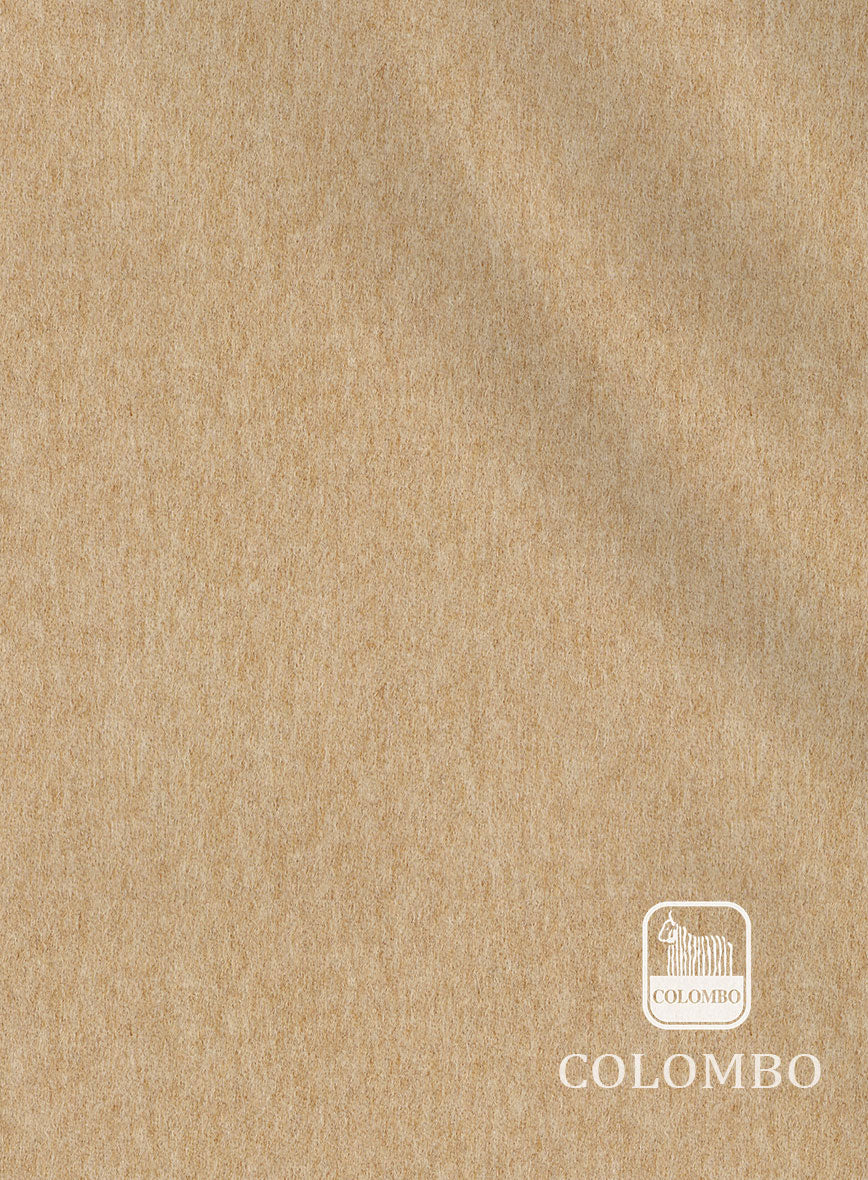 Colombo Beige Cashmere Jacket - StudioSuits