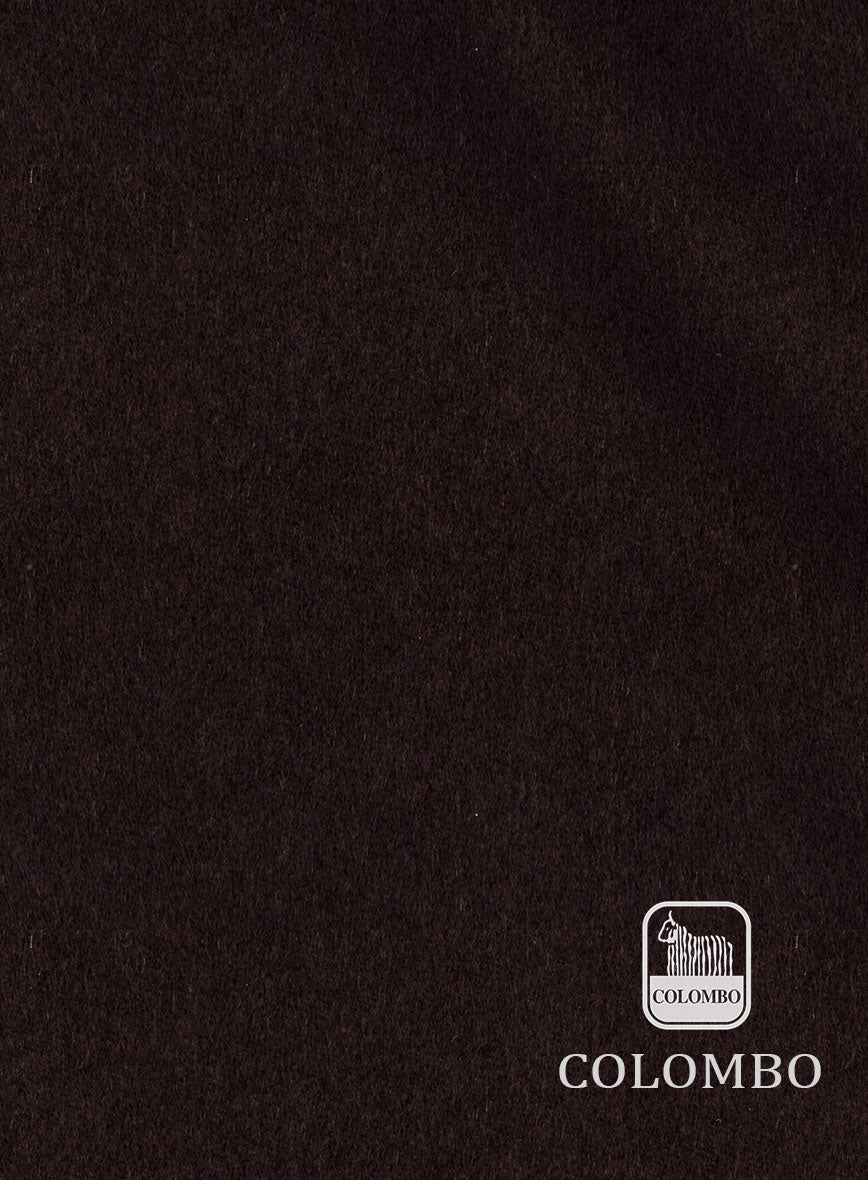Colombo Dark Wine Cashmere Jacket - StudioSuits