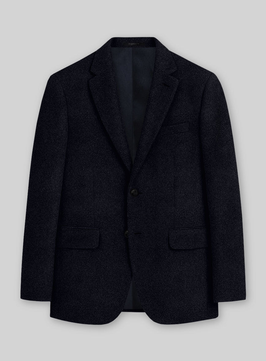 Colombo Deep Blue Cashmere Jacket - StudioSuits