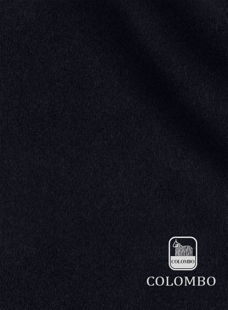 Colombo Deep Blue Cashmere Jacket - StudioSuits