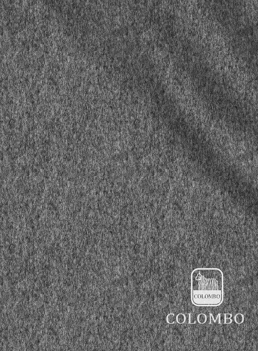 Colombo Gray Cashmere Jacket - StudioSuits
