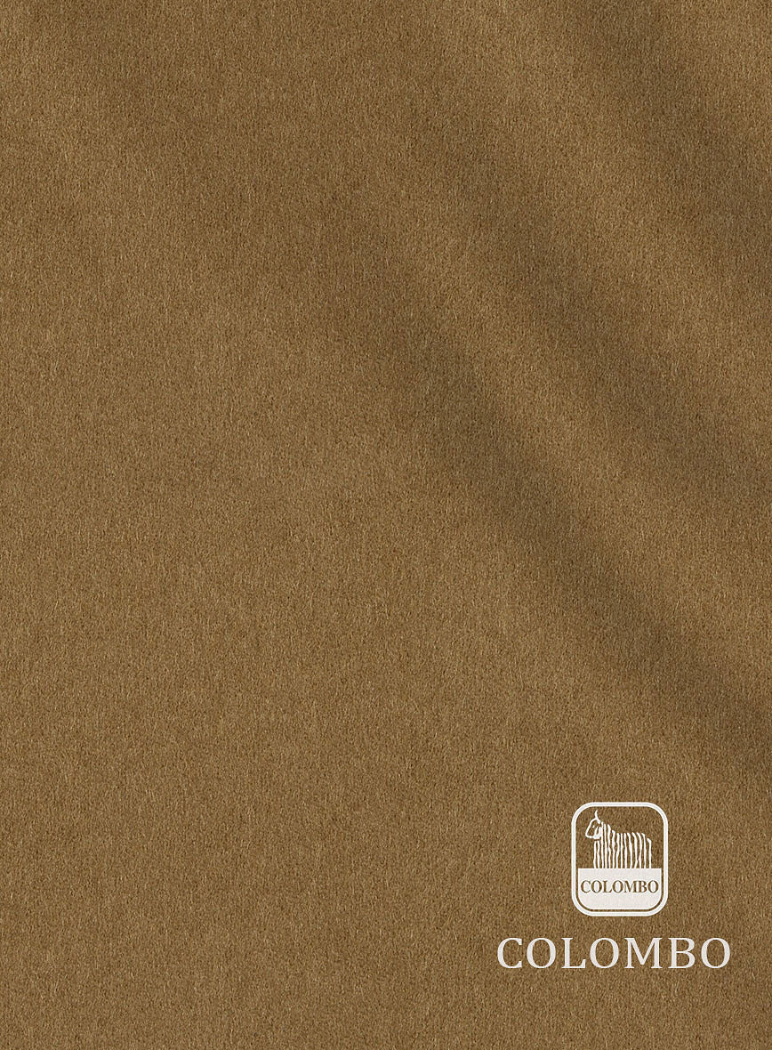 Colombo Khaki Cashmere Jacket - StudioSuits