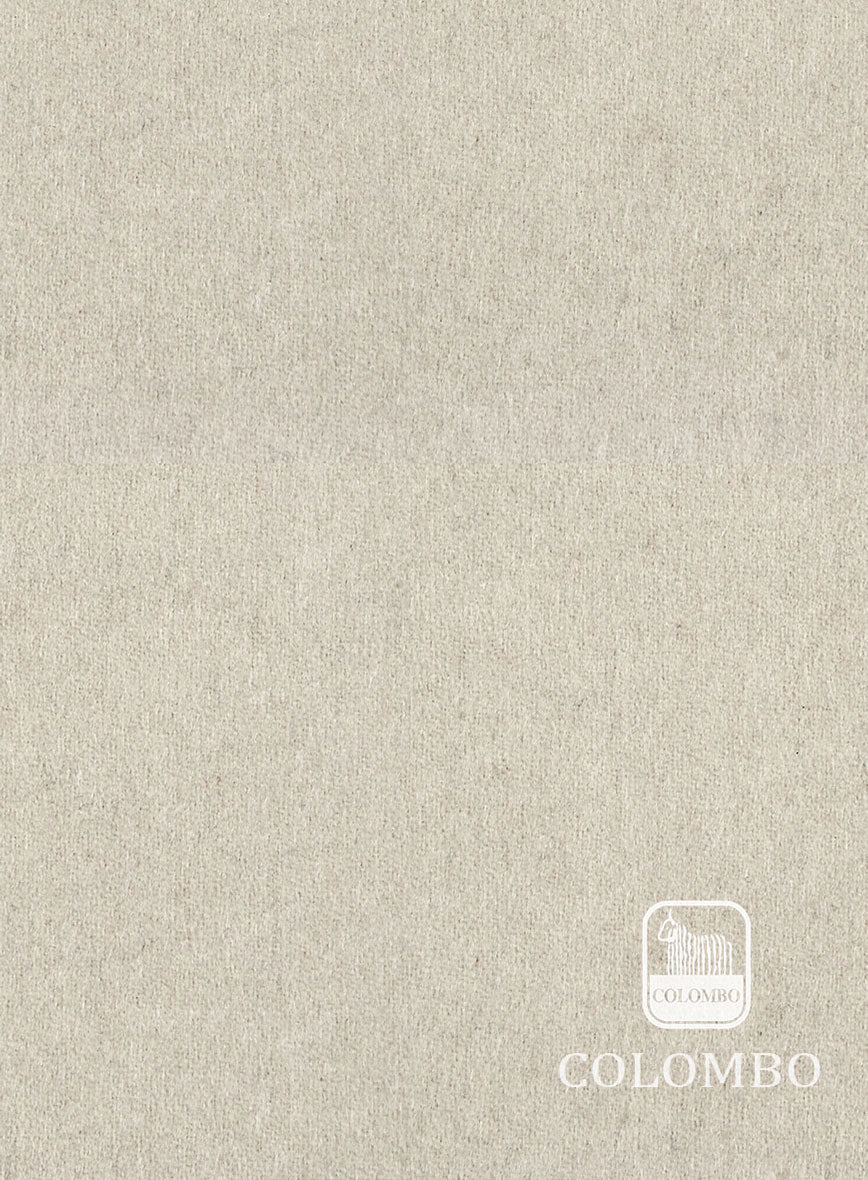 Colombo Light Beige Cashmere Jacket - StudioSuits
