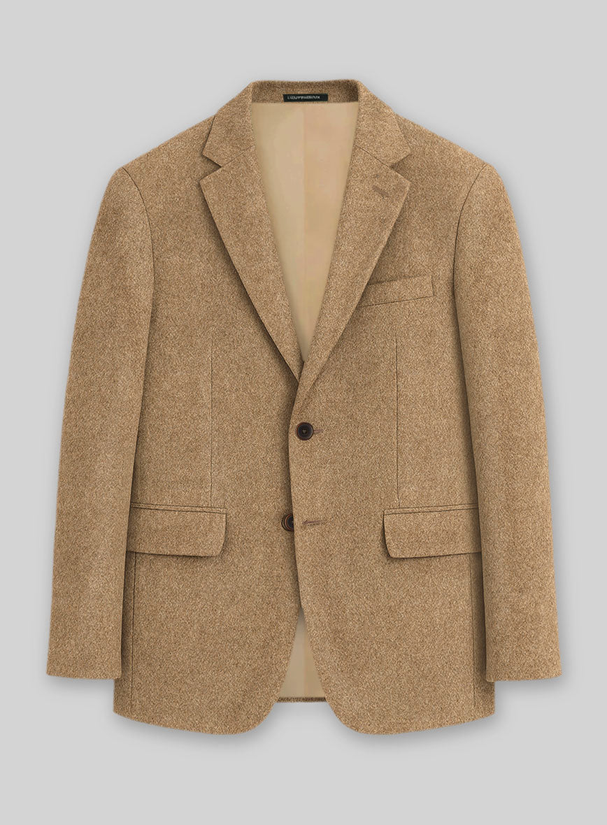 Colombo Tan Cashmere Jacket - StudioSuits