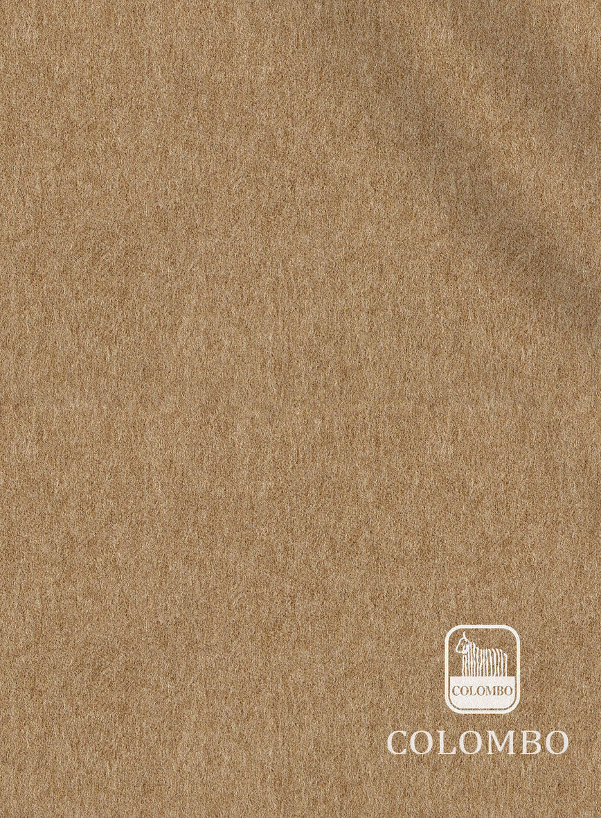 Colombo Tan Cashmere Jacket - StudioSuits