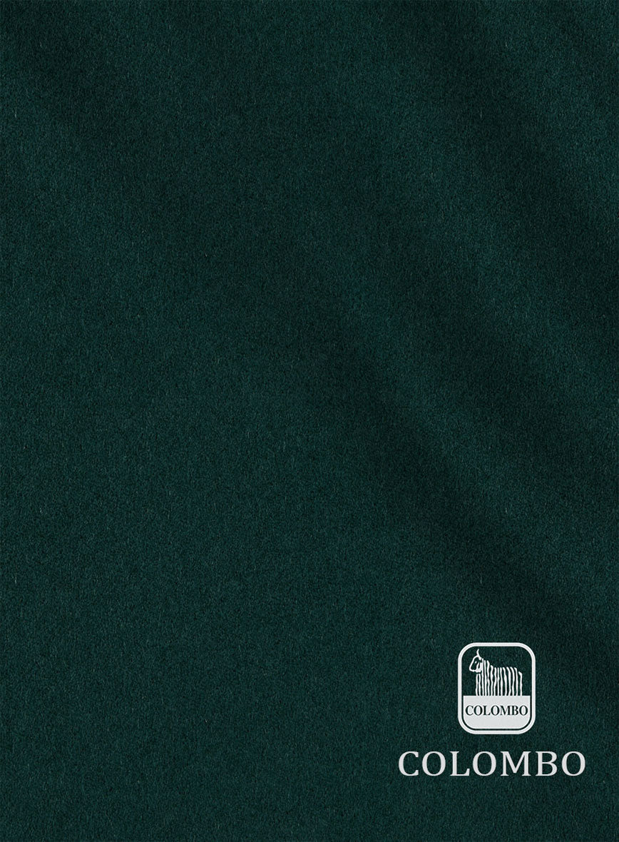 Colombo Teal Green Cashmere Jacket - StudioSuits