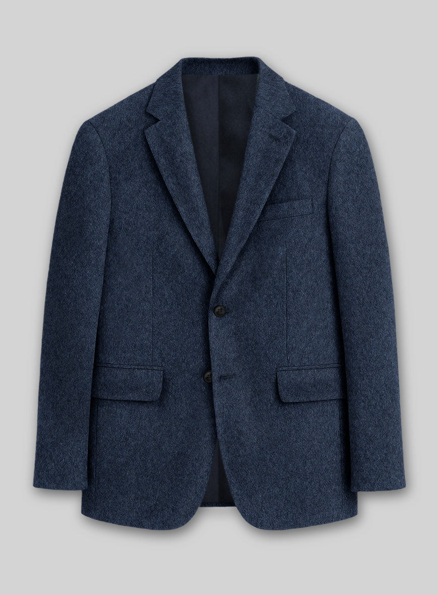 Colombo Tom Blue Cashmere Jacket - StudioSuits