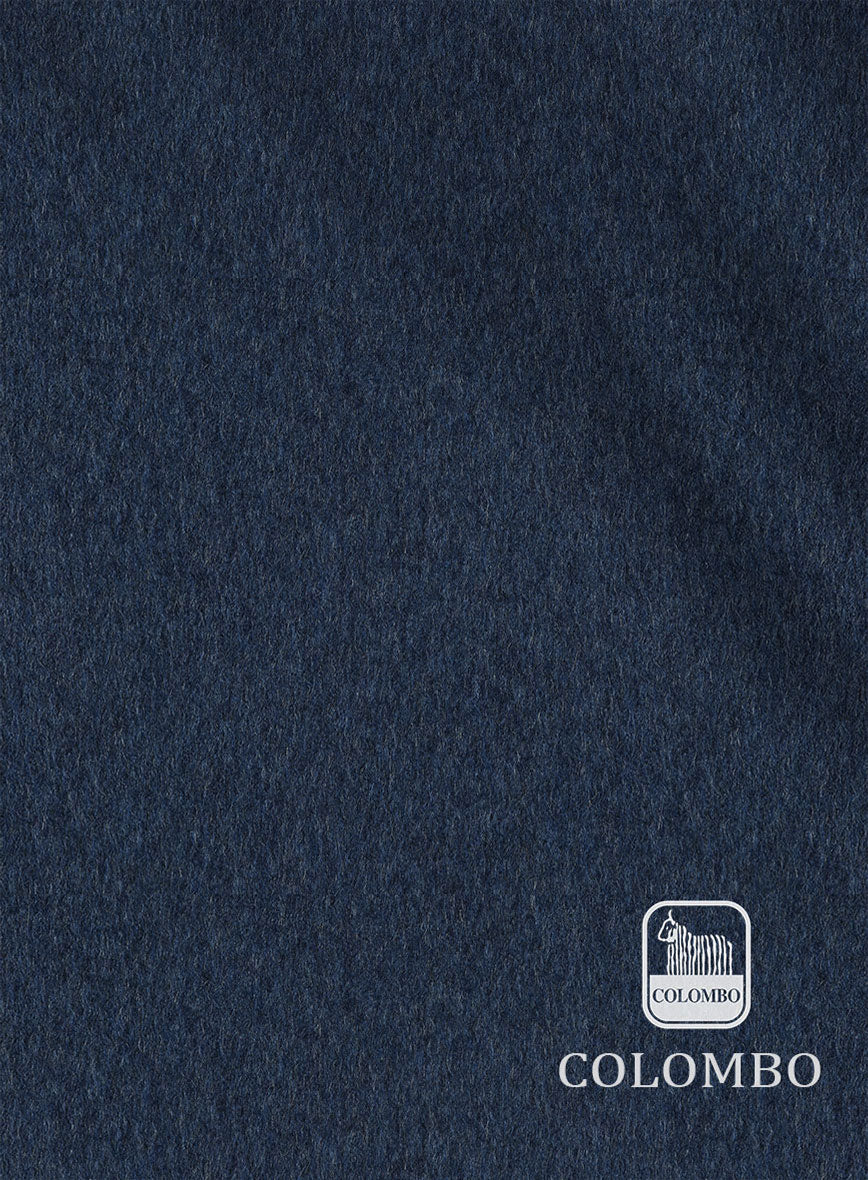Colombo Tom Blue Cashmere Jacket - StudioSuits