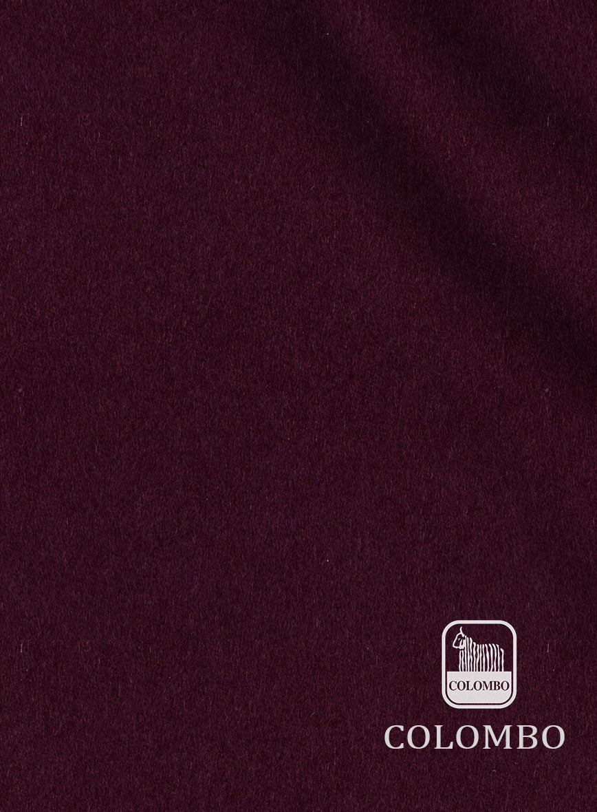 Colombo Wine Cashmere Jacket - StudioSuits