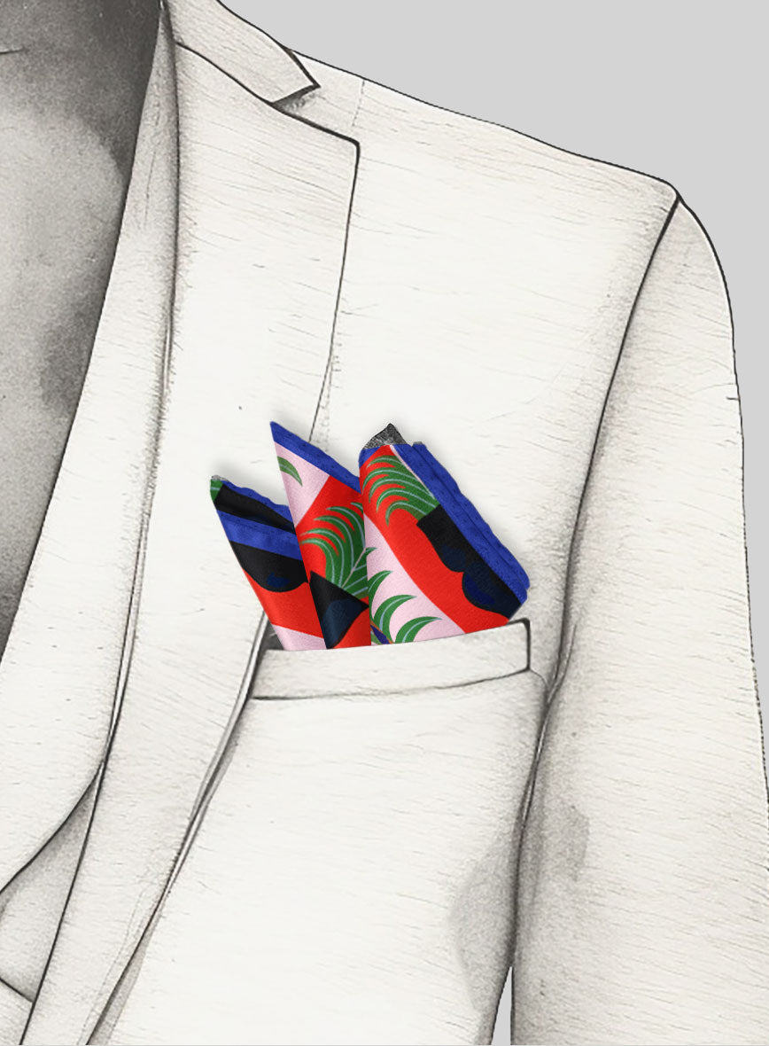 Colonnade Silk Pocket Square - StudioSuits