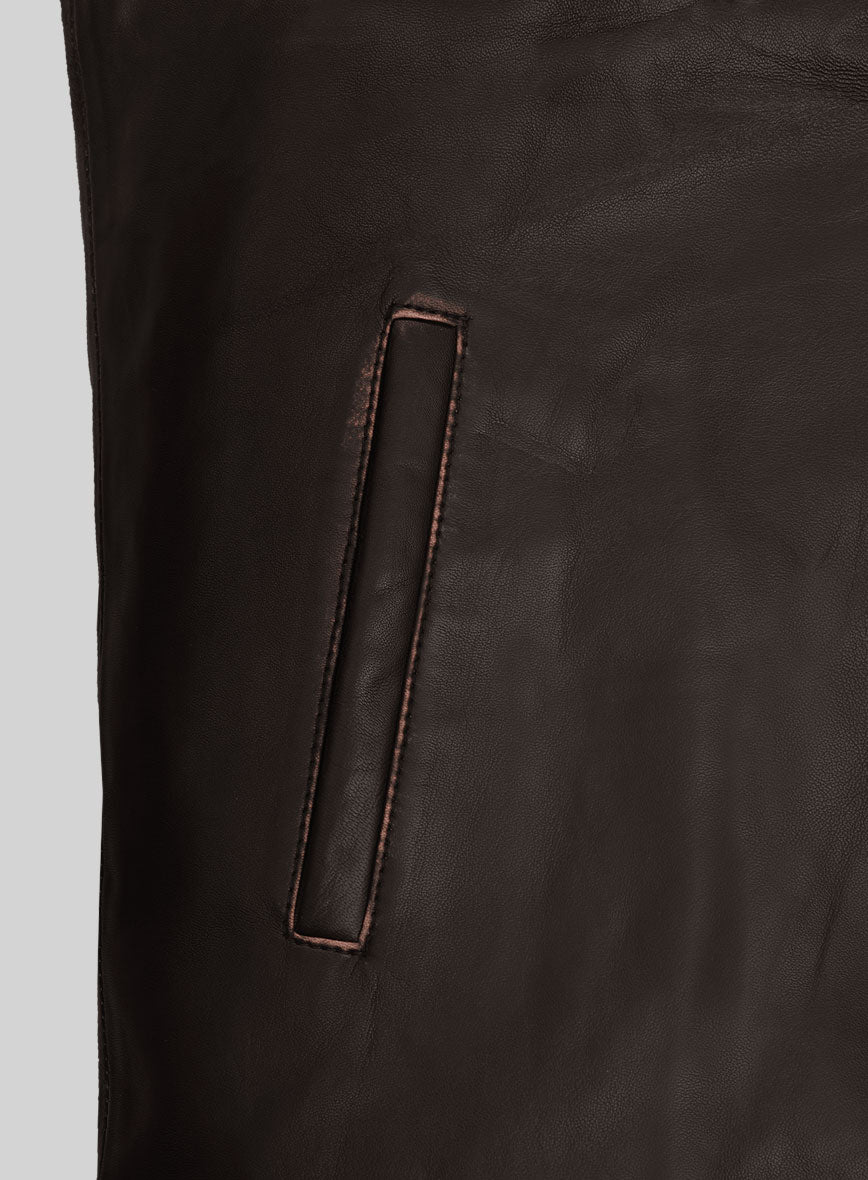 Contraband Leather Jacket - StudioSuits