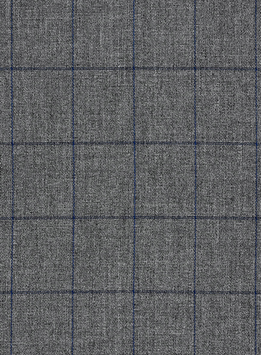 Cotton Alddi Gray Jacket - StudioSuits
