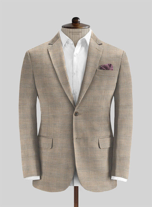 Cotton Ammani Brown Jacket - StudioSuits