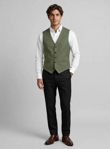 Cotton Waist Coat - StudioSuits