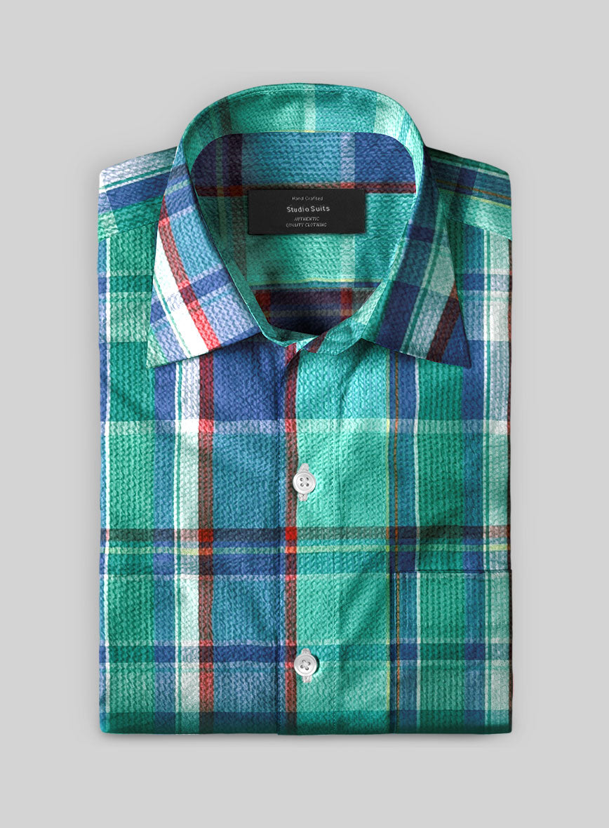 Country Check Cotton Shirt - StudioSuits